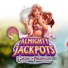 Almighty Jackpots: Garden of Persephone logo – Jackpots by Novomatic at Spinnycasino