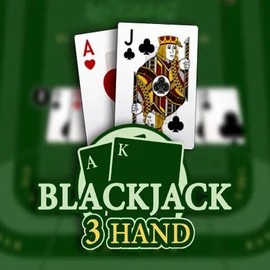Blackjack 3H (Habanero) slot visual from Habanero available on spinnyscasino.com