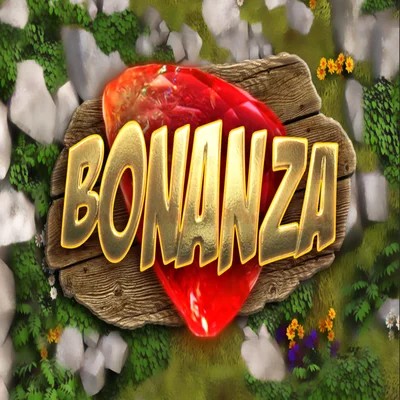 Bonanza slot logo by Big Time Gaming at SpinnycasinoBonanza