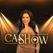 Cash Show slot logo by Galaxsys at SpinnycasinoCash Show