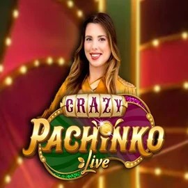 Crazy Pachinko game by Evolution – logo hosted on Spinnycasino