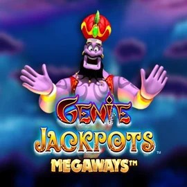 Logo of Genie Jackpots Megaways from Blueprint Gaming at Spinnycasino