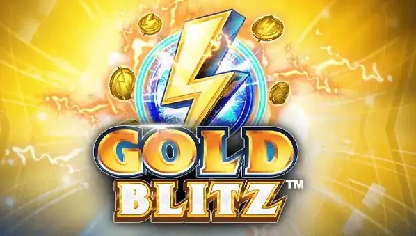 Gold Blitz logo by Fortune Factory Studios at SpinnycasinoGold Blitz