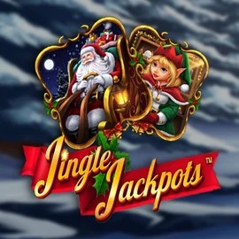 Jingle Jackpots slot logo by Dragon Gaming at SpinnycasinoJingle Jackpots