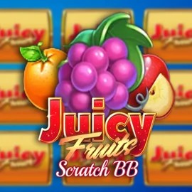 Juicy Fruits Scratch BB slot logo by Barbara Bang at SpinnycasinoJuicy Fruits Scratch BB
