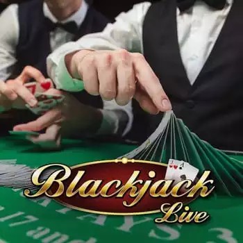Live Casino logo of Live Blackjack from Evolution at Spinnycasino