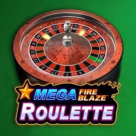 Mega Fire Blaze Roulette logo by Playtech Spinnycasino