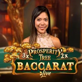 Prosperity Tree Baccarat logo by Evolution at Spinnycasino