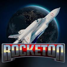 Rocketon logo by Galaxsys at SpinnycasinoRocketon