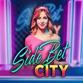 Side Bet City by Evolution, showcased at spinnyscasino.com – game logo