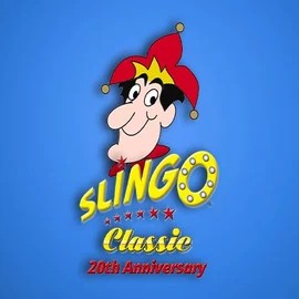 Slingo Classic 20th Anniversary logo – Casino Games by Slingo at Spinnycasino