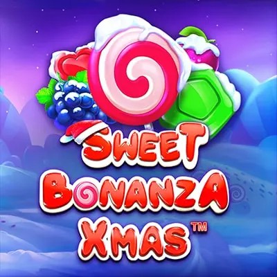 Sweet Bonanza Xmas Slot by Pragmatic Play, showcased at spinnyscasino.com – game logo
